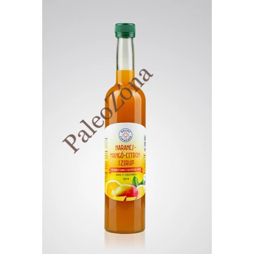 Narancs-mangó-citrom szirup 500ml- Bálint Csemegék