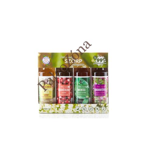 Szörp válogatás bodzás 4x100ml - Bálint