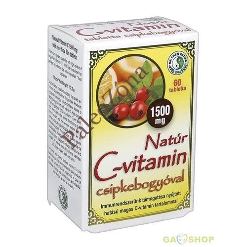 C-vitamin csipkebogyóval 1500mg 60 db - Dr.Chen