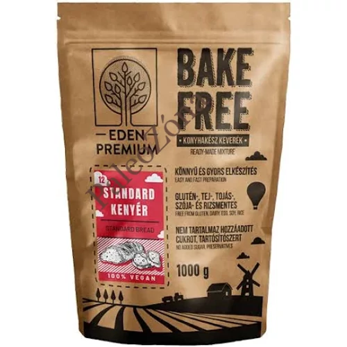 Standard kenyér lisztkeverék 1 kg - Bake Free