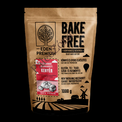 Bake Free ch csökkentett kenyér lisztkeverék 1 kg - Éden Premium