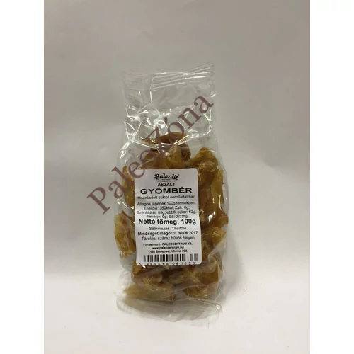 Aszalt gyömbér 100g - Paleolit