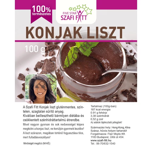 Konjac liszt 100g - Szafi Reform