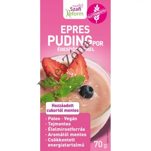 Diétás eperpuding 70g - Szafi Reform
