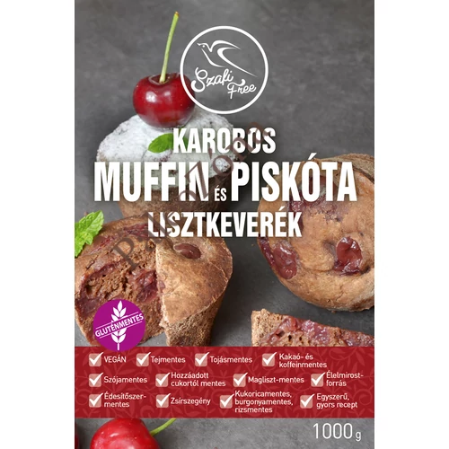 Karobos Muffin és Piskóta lisztkeverék 1000g - Szafi Free