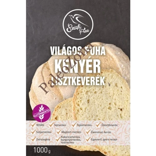 Világos puha kenyér lisztkeverék 1000g - Szafi Free