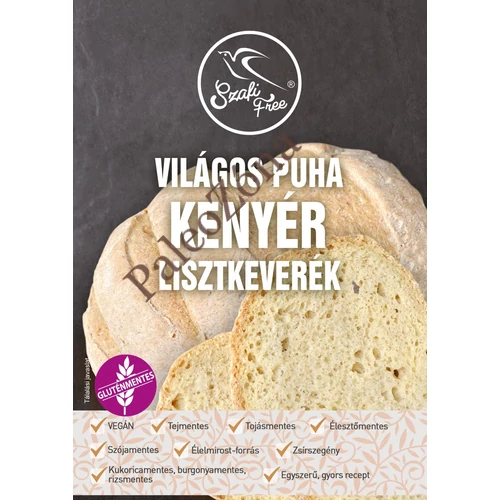 Világos puha kenyér lisztkeverék 5000g - Szafi Free