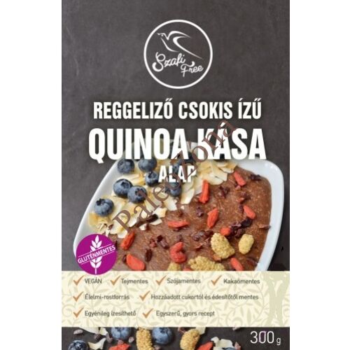 Reggeliző karobos Quinoa kása alap 300g- Szafi Free