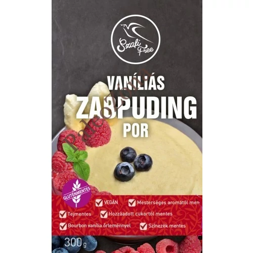 Vaníliás Zabpudingpor 300 g -Szafi Free