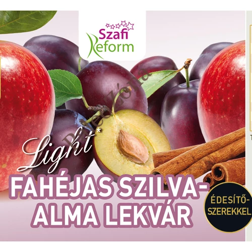 Fahéjas szilva-Alma lekvár 350g - Szafi Reform