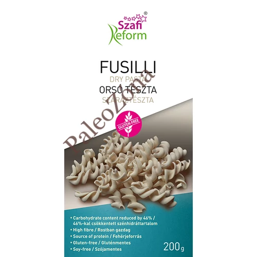 FUSILLI ORSÓ tészta 200g - Szafi Reform