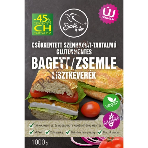 Bagett/zsemle lisztkeverék 1000g - Szafi Free