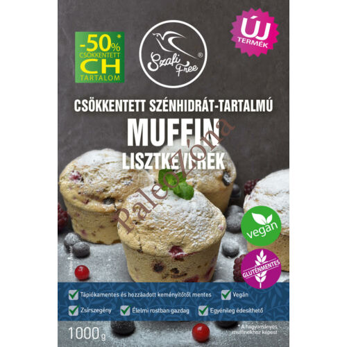 Csökkentett szénhidrát-tartalmú muffin és piskóta lisztkeverék 1000g-Szafi Free