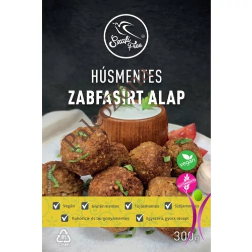 Húsmentes zabfasírt alap 300 g- Szafi Free