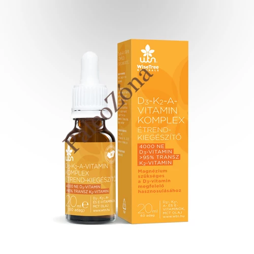 D3-K2-A-Vitamin csepp 20ml/60adag- WTN
