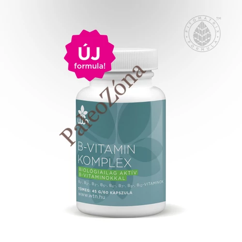WTN B-vitamin komplex - Új összetétel nagyobb hasznosulás!