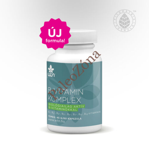 WTN B-vitamin komplex - Új összetétel nagyobb hasznosulás!
