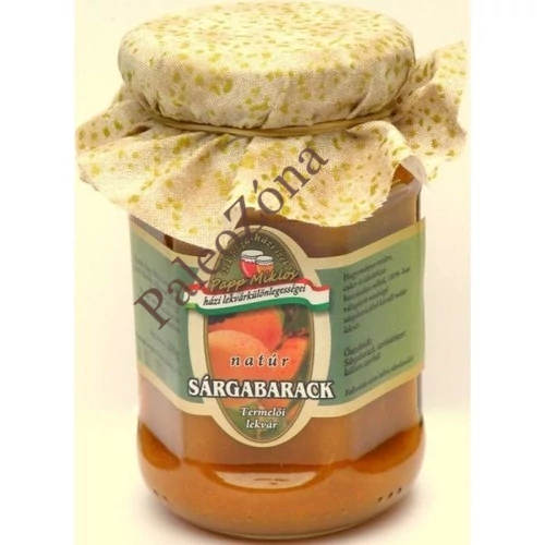 Sárgabarack lekvár 200g natúr - Papp