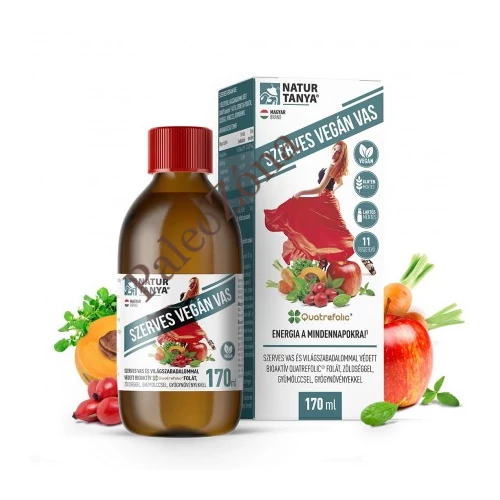 Szerves Vegán Vas 170ml - Natur Tanya