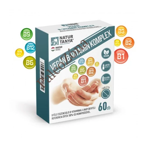 Vegán B-vitamin Komplex 60db - Natur Tanya