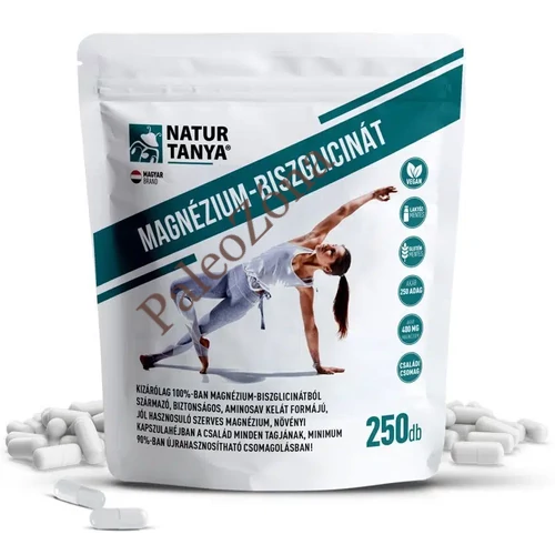 Magnézium biszglicinát 250 db - Natur Tanya