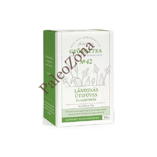 Allergia Tea Lándzsás Útifüves teakeverék NO.42 50g - Györgytea