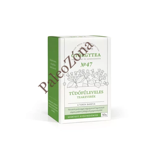 Tüdőfűleveles teakeverék a torok barátja NO.47 50 g - Györgytea