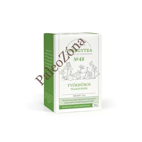 Tyúkhúros teakeverék NO.48 Érbarát tea 50 g - Györgytea