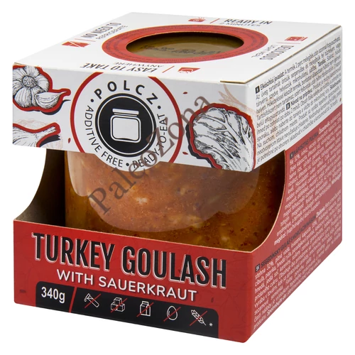 Káposztás pulyka 340g- POLCZ