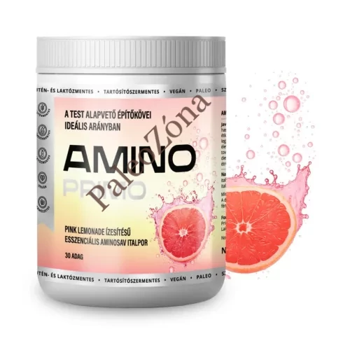 Esszenciális aminosav italpor (Pink lemonade ízesítésű) 310 g - Amino Primo
