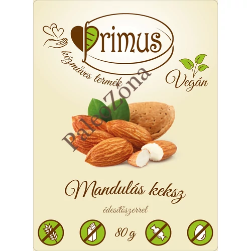 Mandulás keksz 80g - Primus