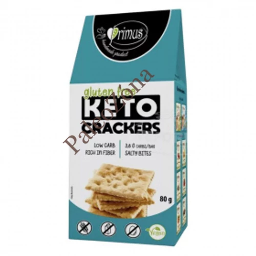 Keto Kréker GM Vegan 80g-Primus 