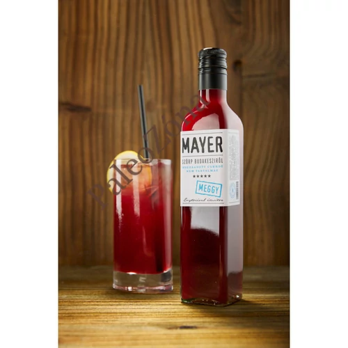 Cukormentes meggyszörp 0,5l-MAYER