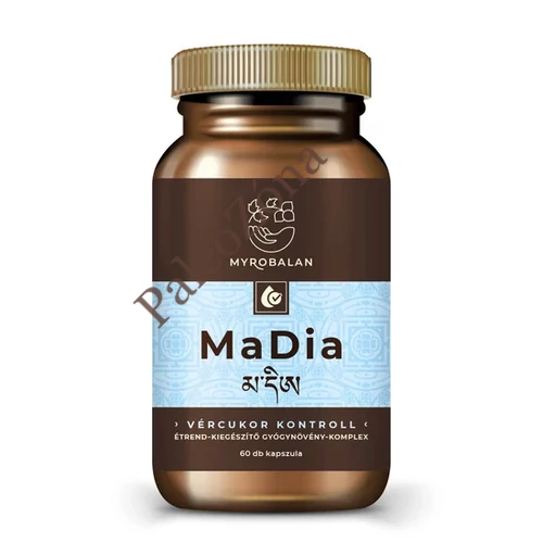 MaDia - Vércukor kontroll komplex 60db - Myrobalan