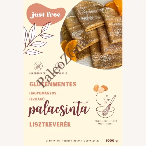 Just free gluténmentes hagyományos ízvilágú palacsinta lisztkeverék 1000 g