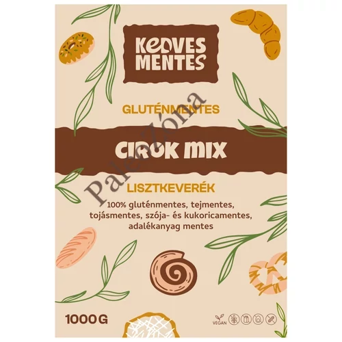 Cirok mix lisztkeverék 1000 g - Kedves Mentes