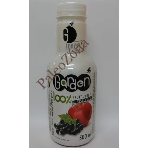 Garden 100%gyümölcslé Feketeribizli-Alma 0,5l