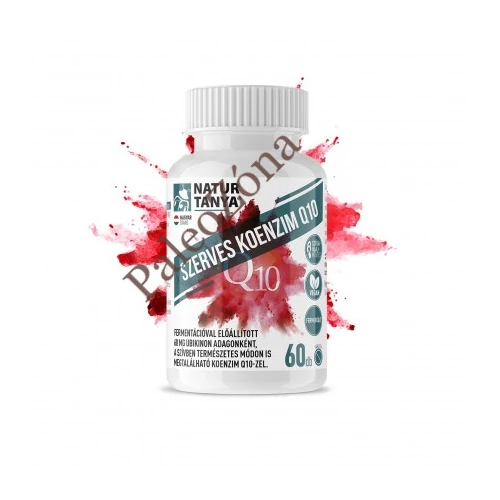 Szerves koenzim Q10 60mg 60 db - Natur Tanya