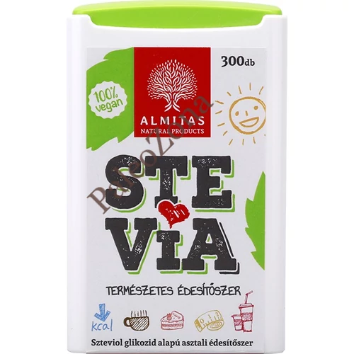 Stevia tabletta 300db- Almitas