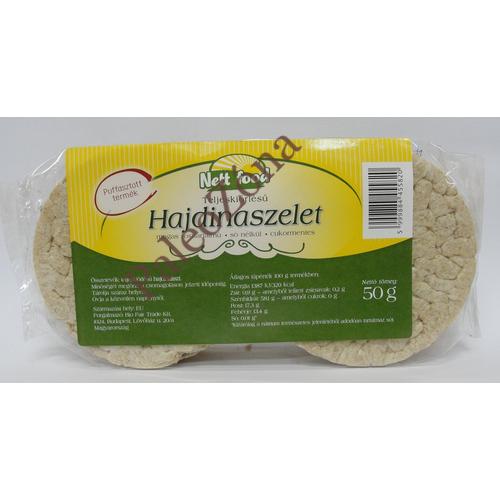 Puffasztott Hajdinaszelet 50g - Nett food