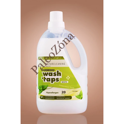 Wash Taps mosógél white 1,5l - Naturcleaning