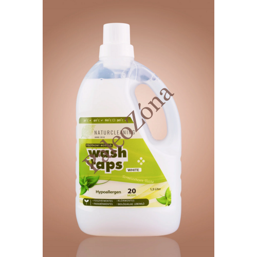 Wash Taps mosógél white 1,5l - Naturcleaning