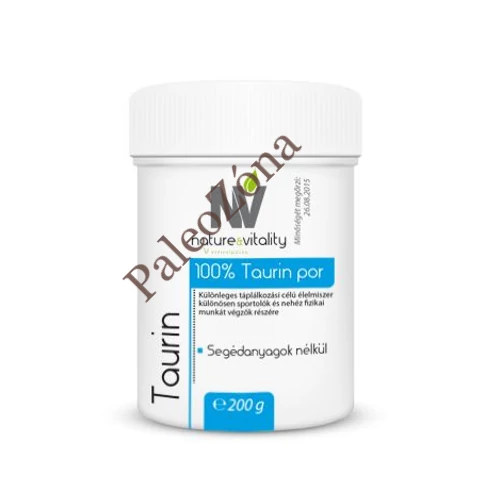100% Taurin por 200g Nature&Vitality