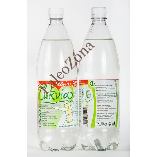 Stevia édesítő szirup 1l - Cukvia