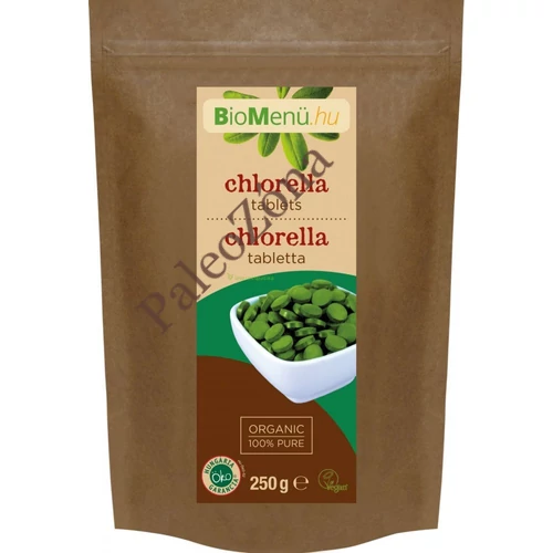 Bio chlorella tabletta Biomenü 250g/500db