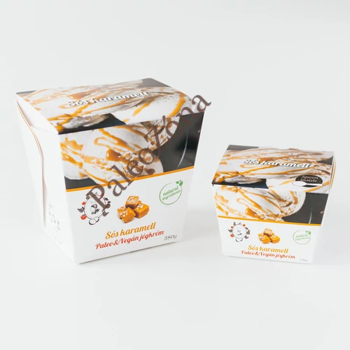 Jégkrém Sós karamell 380g-ALL IN natural food