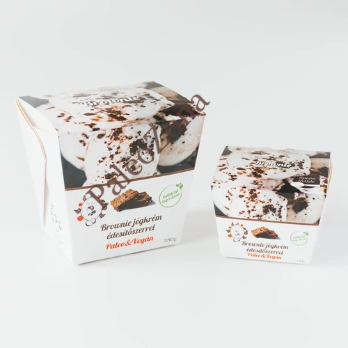 Jégkrém Brownie 380g-ALL IN natural food