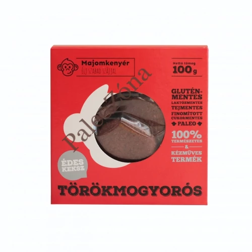 Törökmogyorós paleokeksz 100g-Majomkenyér