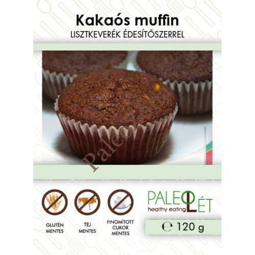 Kakaós muffin lisztkeverék 120g - Paleolét