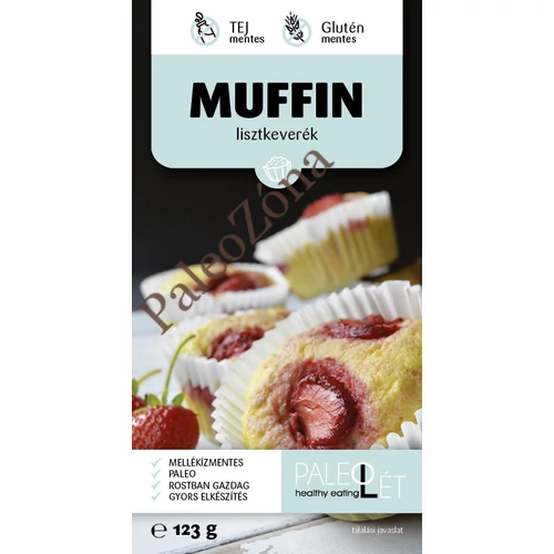 Muffin lisztkeverék 123g - Paleolét